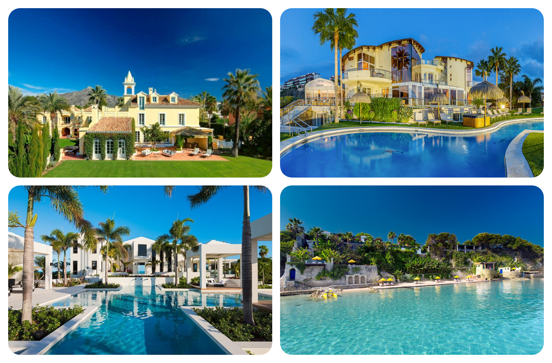 luxury villas europe