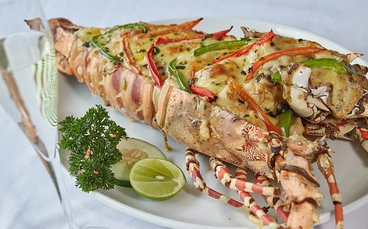 Food at Alexander's Hotel
