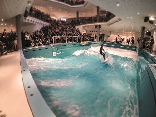 Hasewelle surfer