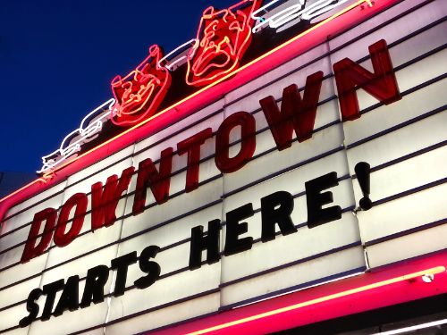 Vegas Downtown Sign