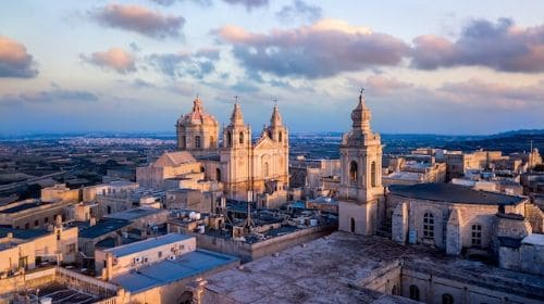 Cathedral in Malta