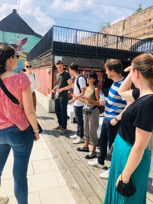 Tour of berlin city in a group