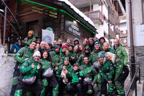 Alpine Ski School Group Photo
