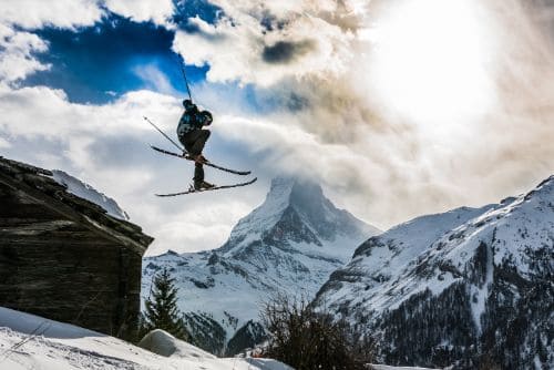 Skiing Jump