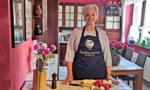 Nelli teaching cooking